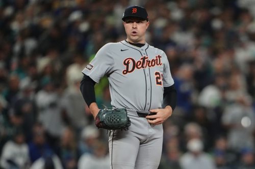 ALDS Tigers Mariners Baseball