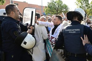Greece Doctors Protest