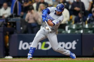 NLCS Dodgers Brewers Baseball