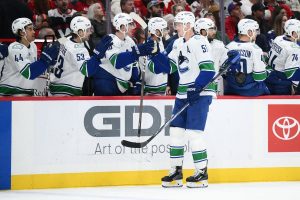 Canucks Capitals Hockey