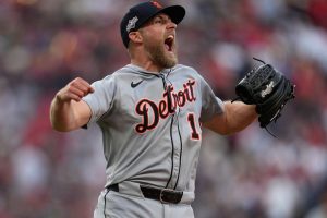 APTOPIX Tigers Guardians Baseball