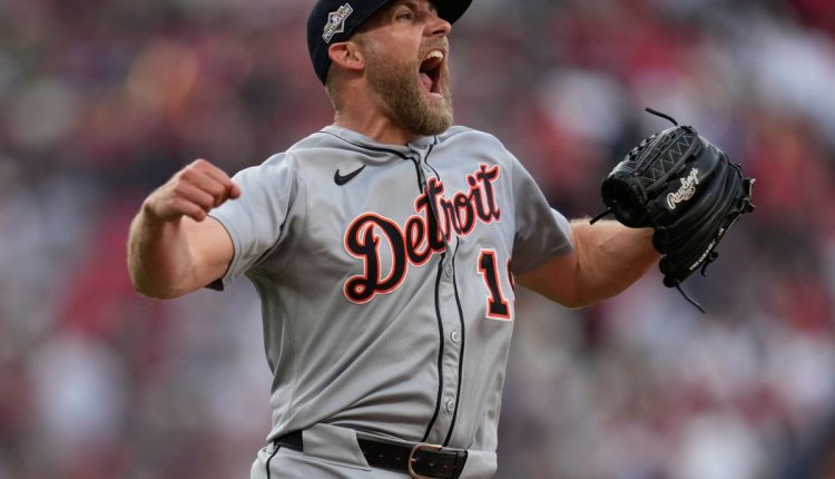APTOPIX Tigers Guardians Baseball