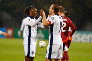 Latvia England WCup Soccer