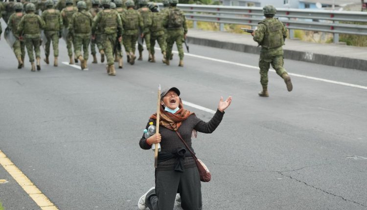 APTOPIX Ecuador Protests