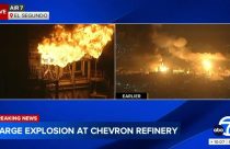 Oil Refinery Fire LA