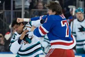 Sharks Rangers Hockey