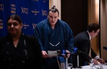 Japan Ukrainian Sumo Star