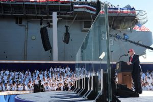 APTOPIX Trump Navy