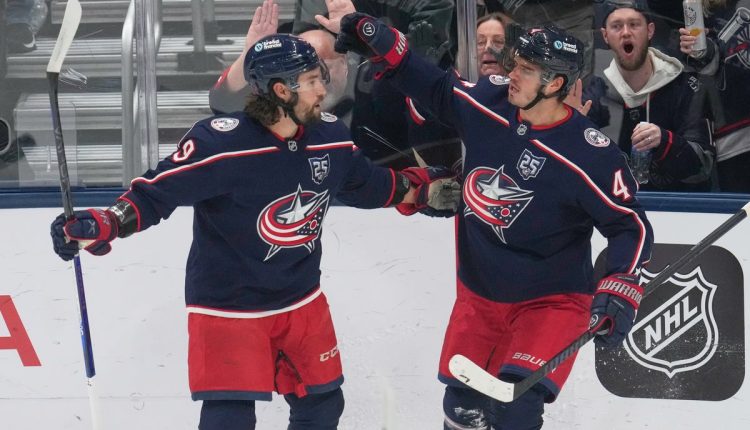 Maple Leafs Blue Jackets Hockey