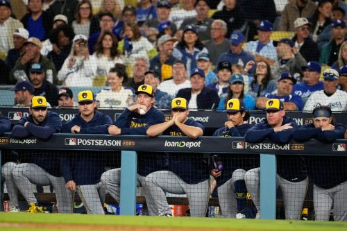 NLCS Brewers Dodgers Baseball