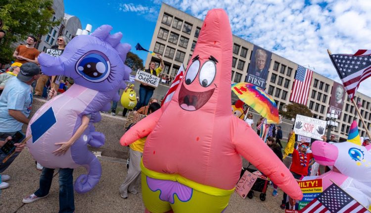 US No Kings Protest Washington