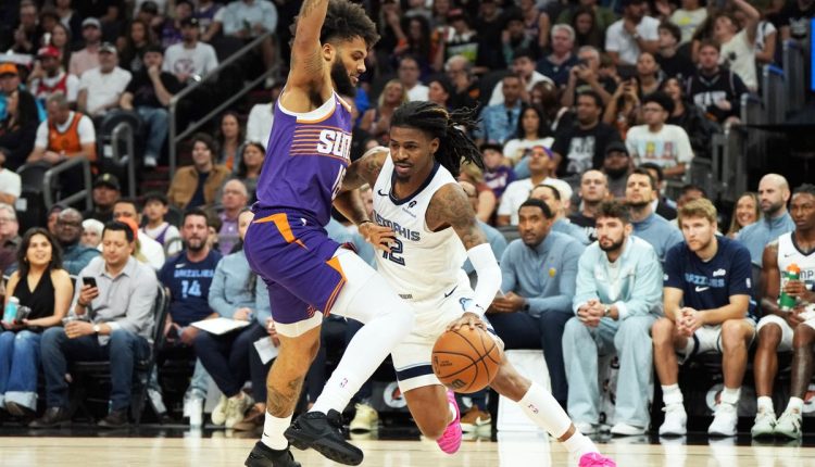 Grizzlies Suns Basketball