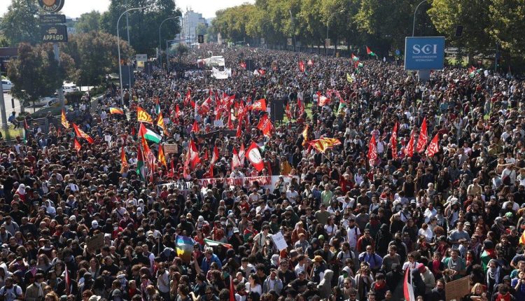 APTOPIX Italy Gaza Protest