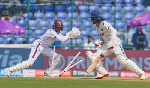 APTOPIX India West Indies Cricket