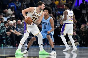 Lakers Grizzlies Basketball