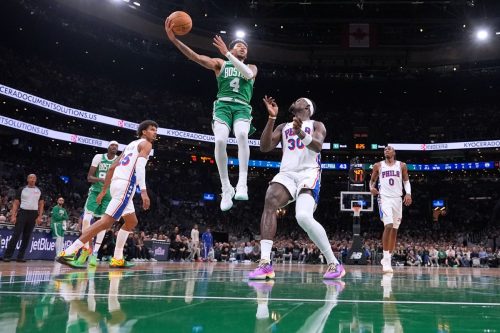 76ers Celtics Basketball