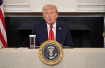 APTOPIX Trump Antifa