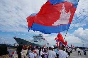 Cambodia China Warships