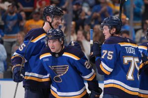 Stars Blues Hockey