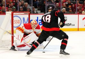 Flames Senators Hockey