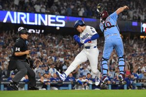APTOPIX NLDS Phillies Dodgers Baseball