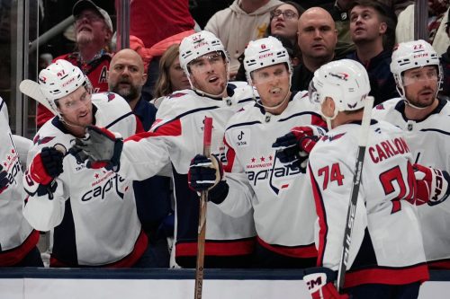 Capitals Blue Jackets Hockey