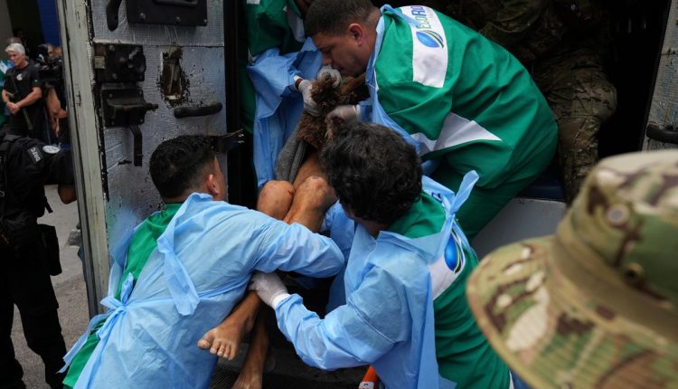 APTOPIX Brazil Police Operation