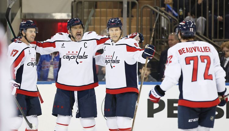 Capitals Rangers Hockey