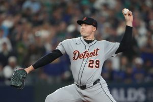 ALDS Tigers Mariners Baseball