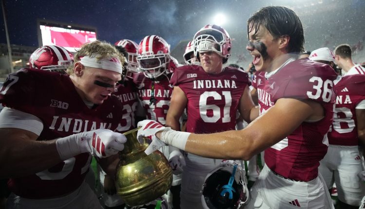 Michigan St Indiana Football