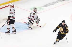 Blackhawks Bruins Hockey