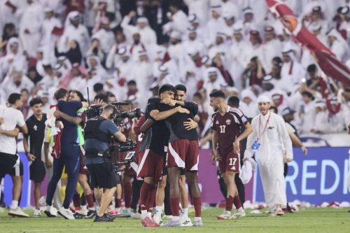 Qatar UAE WCup Soccer