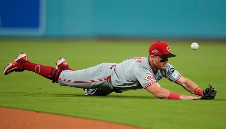 Reds Dodgers Baseball