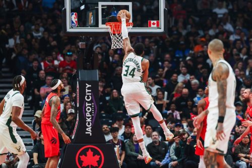 Bucks Raptors Basketball