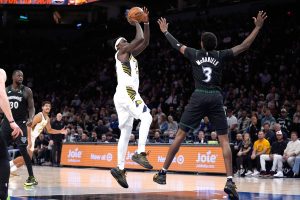 Pacers Timberwolves Basketball