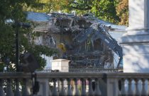 APTOPIX White House Demolition