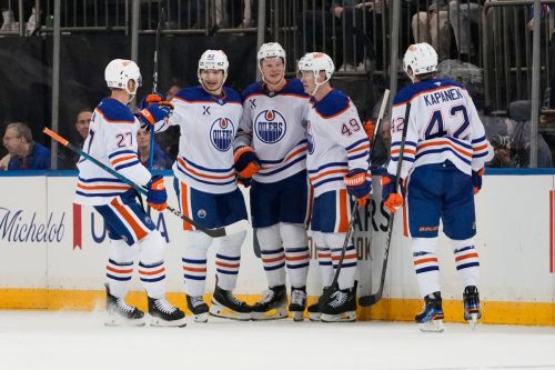 Oilers Rangers Hockey