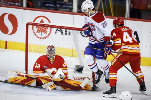 Canadiens Flames Hockey