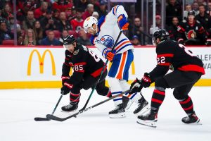 Oilers Senators Hockey