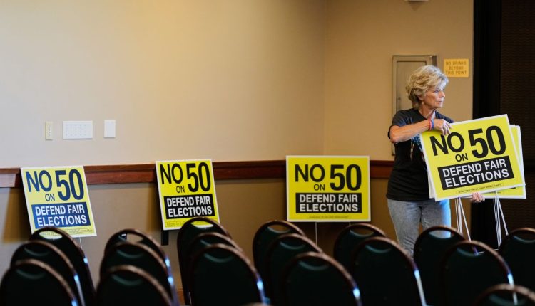 US Election 2025 Redistricting California