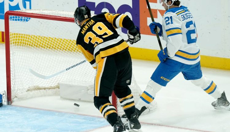 Blues Penguins Hockey