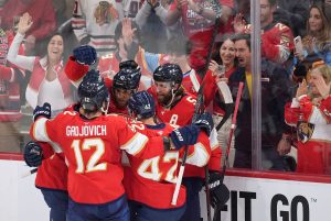 Blackhawks Panthers Hockey