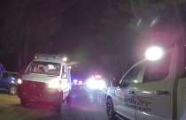 Arrest scene in Long Barn for stabbing resulting in attempted murder charges—TCSO photo