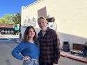 Madeline Popovich and Kevin L. Johnson "Sam Dermody" the hapless realtor in the Netflix series “Ozark,” starring Jason Bateman and Laura Linney -- Photo by Tracey Petersen