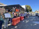 No Kings protest in Courthouse Park in Sonora -- Photo taken by Tracey Petersen