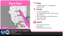 Storm related info from National Weather Service