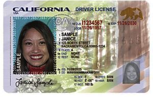 Newly designed CA Driver's License