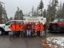 SAR team searching for lost hunter near Mud Lake—ACSO—photo