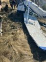 Pilot and passenger injured in plane crash at the Calaveras County Airport in the San Andreas area of Calaveras County—CCSO photo