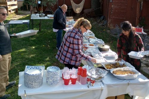 Chinese Camp store and Nancy's Hope Thanksgiving feast for 6-5 Fire victims in Chinese Camp—Chinese Camp store photo